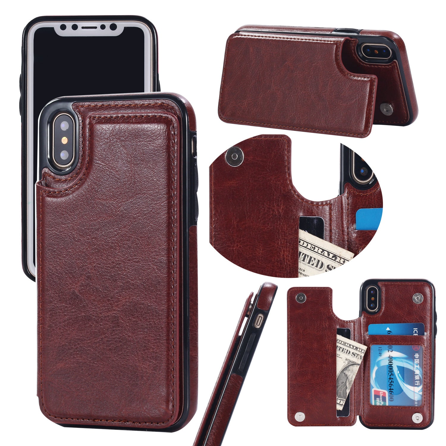 Leather case phone case