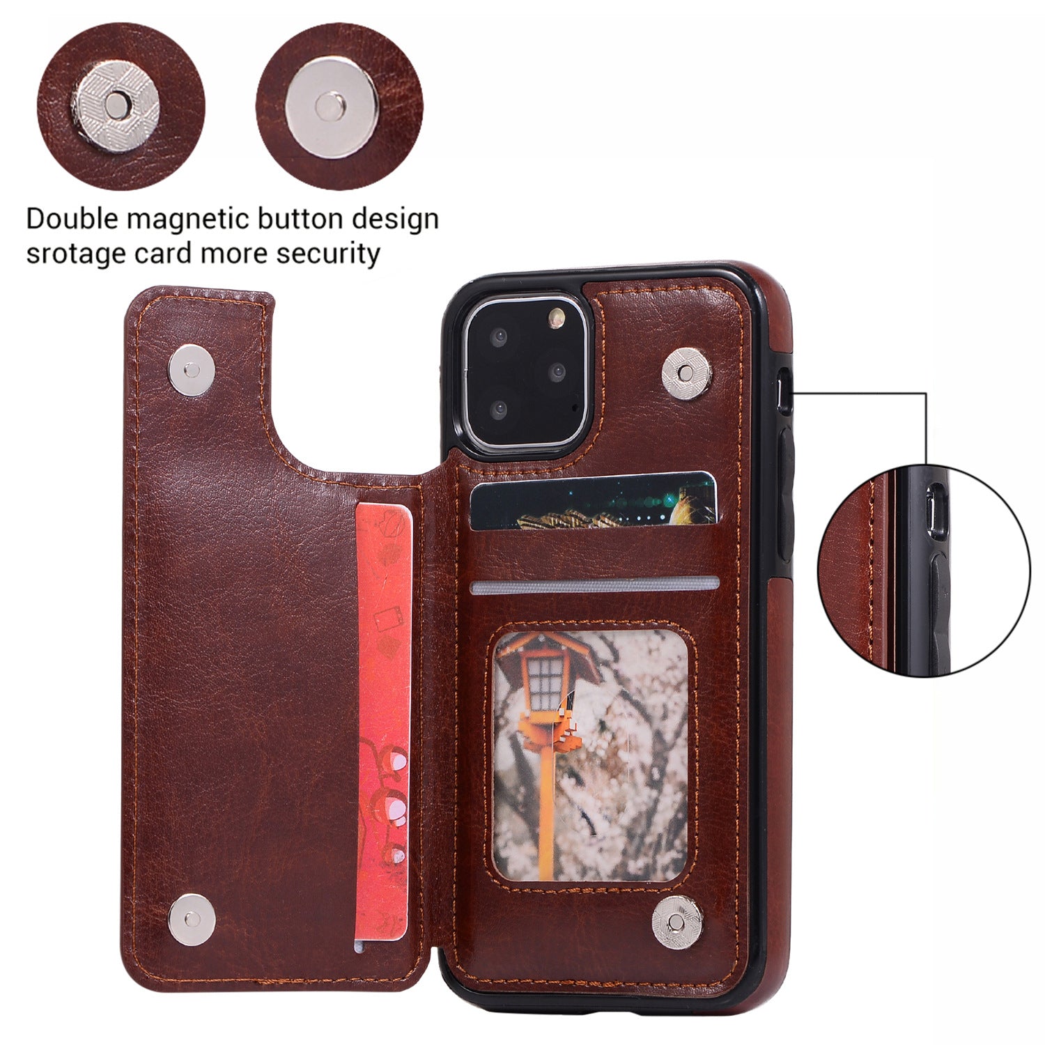 Leather case phone case