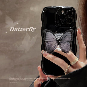 Black butterfly bracket